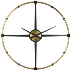 Uttermost Captain Industrial Wall Clock