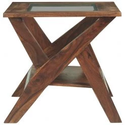 Ashley Furniture Tables Charzine - Warm Brown - Rectangular End Table 14 Ashley Furniture Tables Charzine - Warm Brown - Rectangular End Table