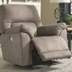 Ashley Furniture Cavalcade - Slate - Power Rocker Recliner Reclining Furniture