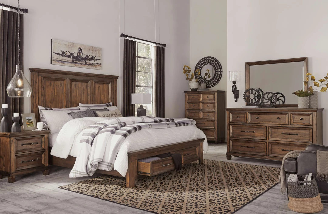 Ashley Furniture Royard - Warm Ultimate Best In Class Dresser, Mirror 10 Ashley Furniture Royard - Warm Ultimate Best In Class Dresser, Mirror