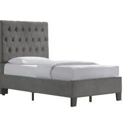 Emerald Home Amelia Twin Upholstered Bed