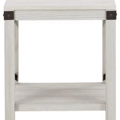 Ashley Furniture Tables Bayflynn - Whitewash - Square End Table