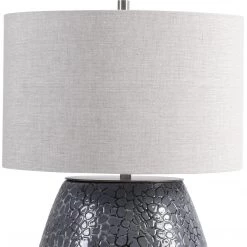Uttermost Pebbles Metallic Gray Table Lamp Accessories