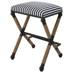 Uttermost Braddock Backless Counter Stool Stools 19 Uttermost Braddock Backless Counter Stool Stools