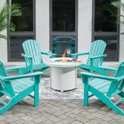 Signature Design By Ashley® Sundown Treasure - Fire Pit Conversation Set Outdoor Sets