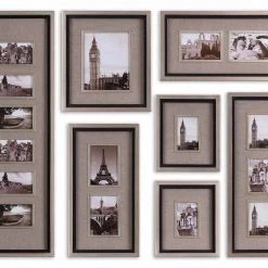 Uttermost Massena Photo Frame Collage, S/7