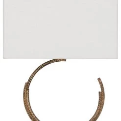 Ashley Furniture Jaslene - Antique Gold Finish - Metal Table Lamp (1/cn)