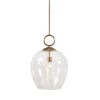 Accessories Uttermost Calix Large Blown Glass 1 Light Pendant