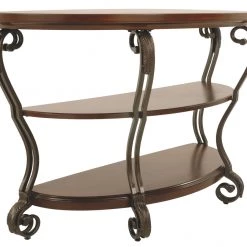 Ashley Furniture Nestor - Medium Brown - Sofa Table Tables 14 Ashley Furniture Nestor - Medium Brown - Sofa Table Tables