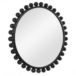 Uttermost Cyra Black Round Mirror Accessories