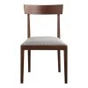 Moe's Home Collection Chairs Leone Dining Chair Walnut M2