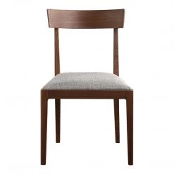 Moe's Home Collection Chairs Leone Dining Chair Walnut M2