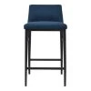 Moe's Home Collection Stools Baron Counter Stool Blue 2 Moe's Home Collection Stools Baron Counter Stool Blue