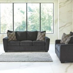 Ashley Furniture Wixon - Slate - Loveseat Loveseats 17 Ashley Furniture Wixon - Slate - Loveseat Loveseats