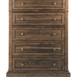 Ashley Furniture Chests Flynnter - Medium Brown - Five Drawer Chest