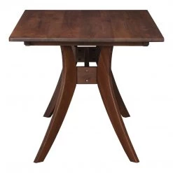 Moe's Home Collection Tables Florence Rectangular Dining Table Small Walnut