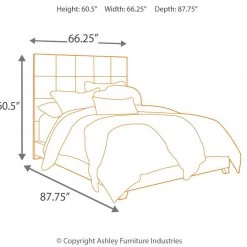 Ashley Furniture Dolante - Square Biscuit Tufting - Upholstered Beds 14 Ashley Furniture Dolante - Square Biscuit Tufting - Upholstered Beds