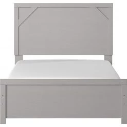 Signature Design By Ashley® Cottenburg - Light Gray/Best In Class - Panel Bed