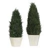 Uttermost Cypress Cone Topiaries, S/2