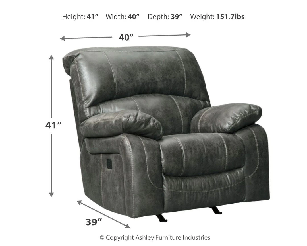 Ashley Furniture Reclining Furniture Dunwell - Stylish Touch - Power Rocker Recliners 10 Ashley Furniture Reclining Furniture Dunwell - Stylish Touch - Power Rocker Recliners