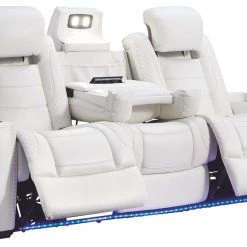 Signature Design By Ashley® Party PWR REC Sofa With ADJ Headrest