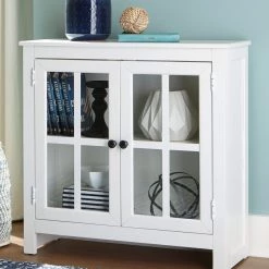 Ashley Furniture Nalinwood - White - Accent Cabinet