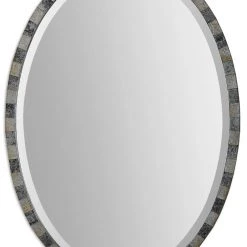 Uttermost Paredes Oval Mosaic Mirror
