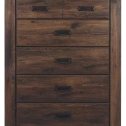 Ashley Furniture Chests Quinden - Dark Brown - Five Drawer Chest 16 Ashley Furniture Chests Quinden - Dark Brown - Five Drawer Chest