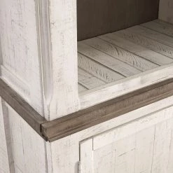 Signature Design By Ashley® Havalance - Two-tone - 4 Pc. - Entertainment Center - 67