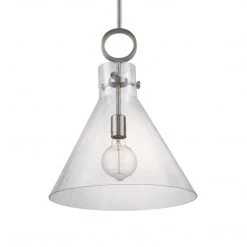 Uttermost Imbuto 1 Light Glass Funnel Pendant
