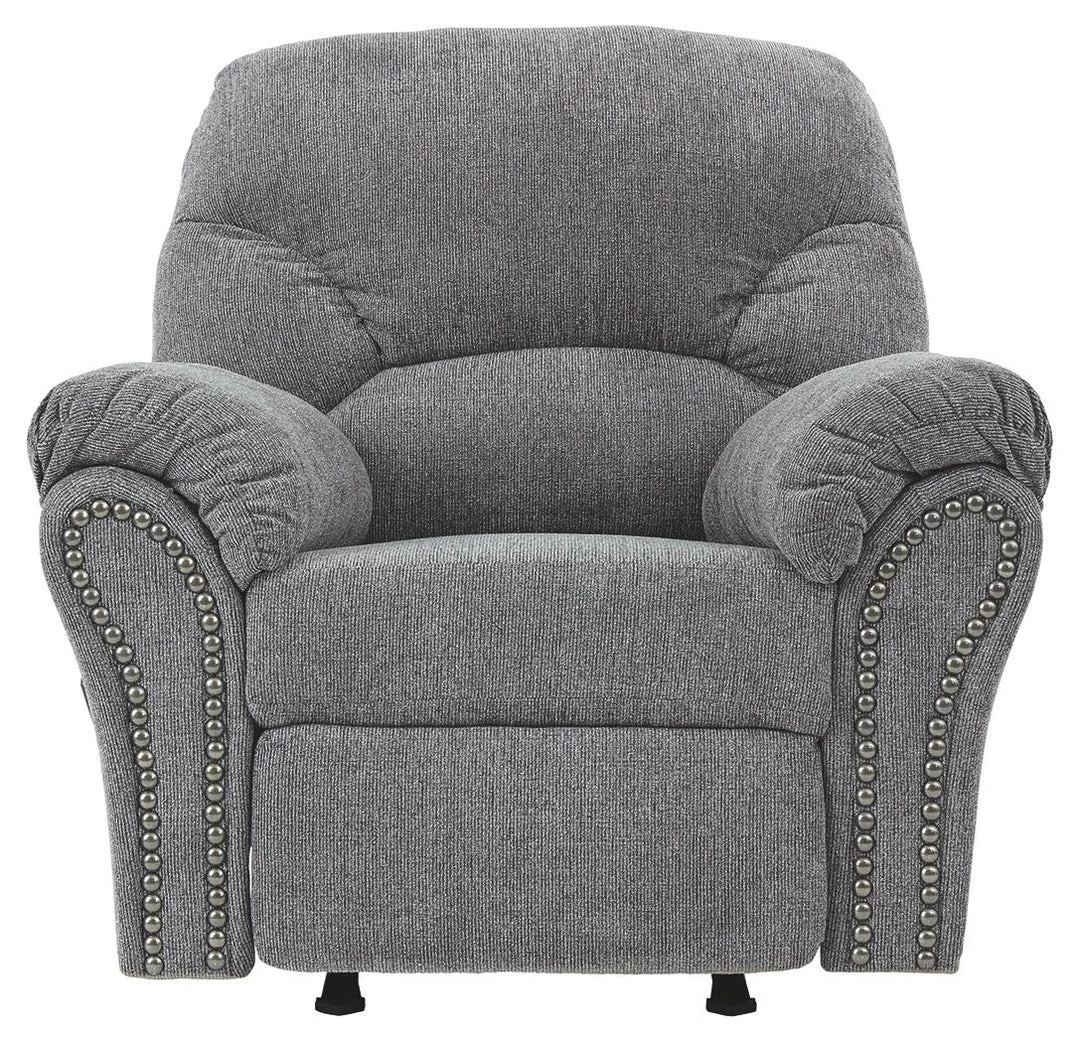 Ashley Furniture Allmaxx - Pewter - Rocker Recliner 8 Ashley Furniture Allmaxx - Pewter - Rocker Recliner