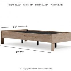 Signature Design By Ashley® Oliah - Platform Bed Beds