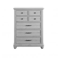 Emerald Home New Haven 7-Drawer Chest Oyster Shell