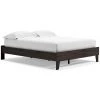 Ashley Furniture Piperton - Brown / Black - Queen Platform Bed Beds 1 Ashley Furniture Piperton - Brown / Black - Queen Platform Bed Beds