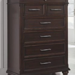 Ashley Furniture Brynhurst - Dark Brown - Chest Chests