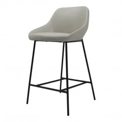 Moe's Home Collection Shelby Counter Stool Beige Stools