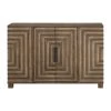 Uttermost Layton Geometric Console Cabinet Cabinets