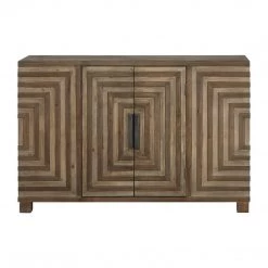 Uttermost Layton Geometric Console Cabinet Cabinets