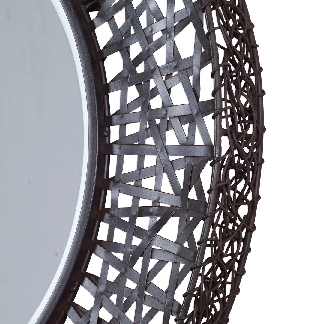Accessories Uttermost Alita Woven Metal Mirror 5 Accessories Uttermost Alita Woven Metal Mirror