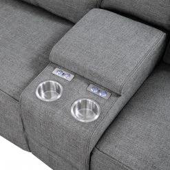 Emerald Home Medford Power Reclining Sectional Sectionals