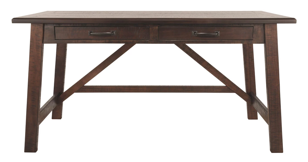 Ashley Furniture Baldridge - Rustic Brown - Home Office Large Leg Desk Desks 13 Ashley Furniture Baldridge - Rustic Brown - Home Office Large Leg Desk Desks