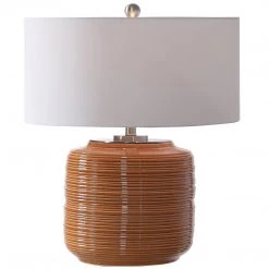 Accessories Uttermost Solene Orange Table Lamp