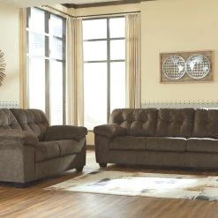 Ashley Furniture Accrington - Tufted Box - Stationary Loveseats
