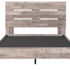 Signature Design By Ashley® Neilsville - Multi Gray - Panel Platform Bed Beds