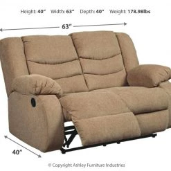 Ashley Furniture Reclining Furniture Tulen - Waterfall Back - Reclining Loveseats 20 Ashley Furniture Reclining Furniture Tulen - Waterfall Back - Reclining Loveseats