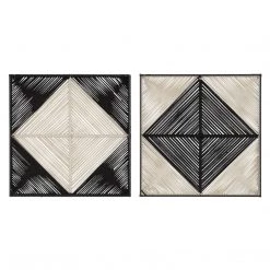 Uttermost Seeing Double Rope Wall Squares, S/2 Accessories 13 Uttermost Seeing Double Rope Wall Squares, S/2 Accessories