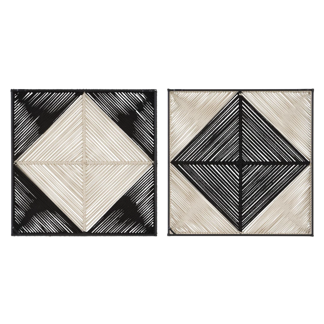 Uttermost Seeing Double Rope Wall Squares, S/2 Accessories 7 Uttermost Seeing Double Rope Wall Squares, S/2 Accessories