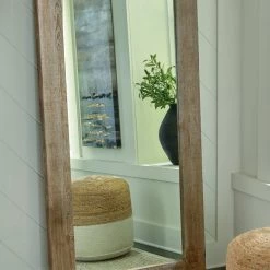 Ashley Furniture Waltleigh - Distressed Brown - Floor Mirror Accessories