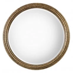 Uttermost Spera Round Gold Mirror