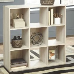 Ashley Furniture Socalle - Natural - Four Cube Organizer